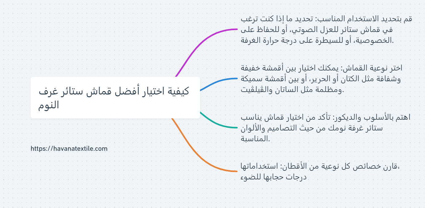 كيفية اختيار أفضل قماش ستائر غرف النوم